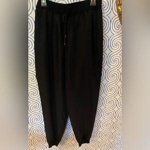 Eileen Fisher silk joggers